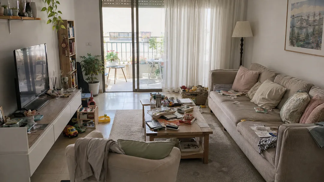 הבית מרגיש עמוס
